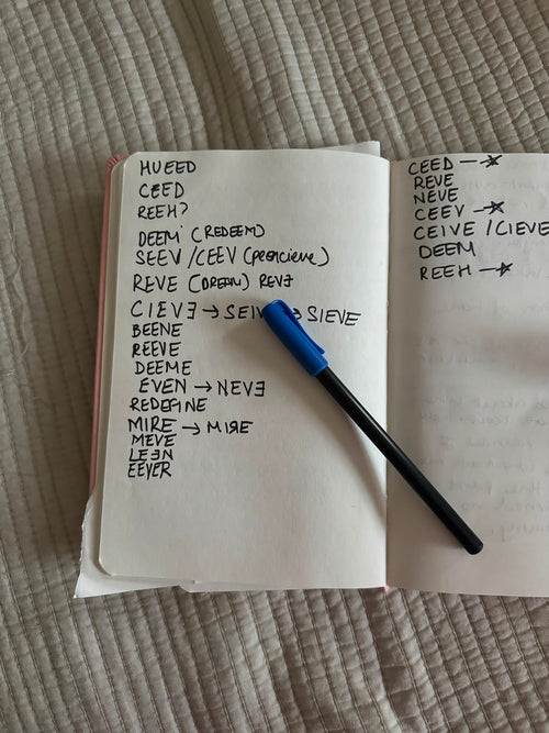 Brainstorm list of names